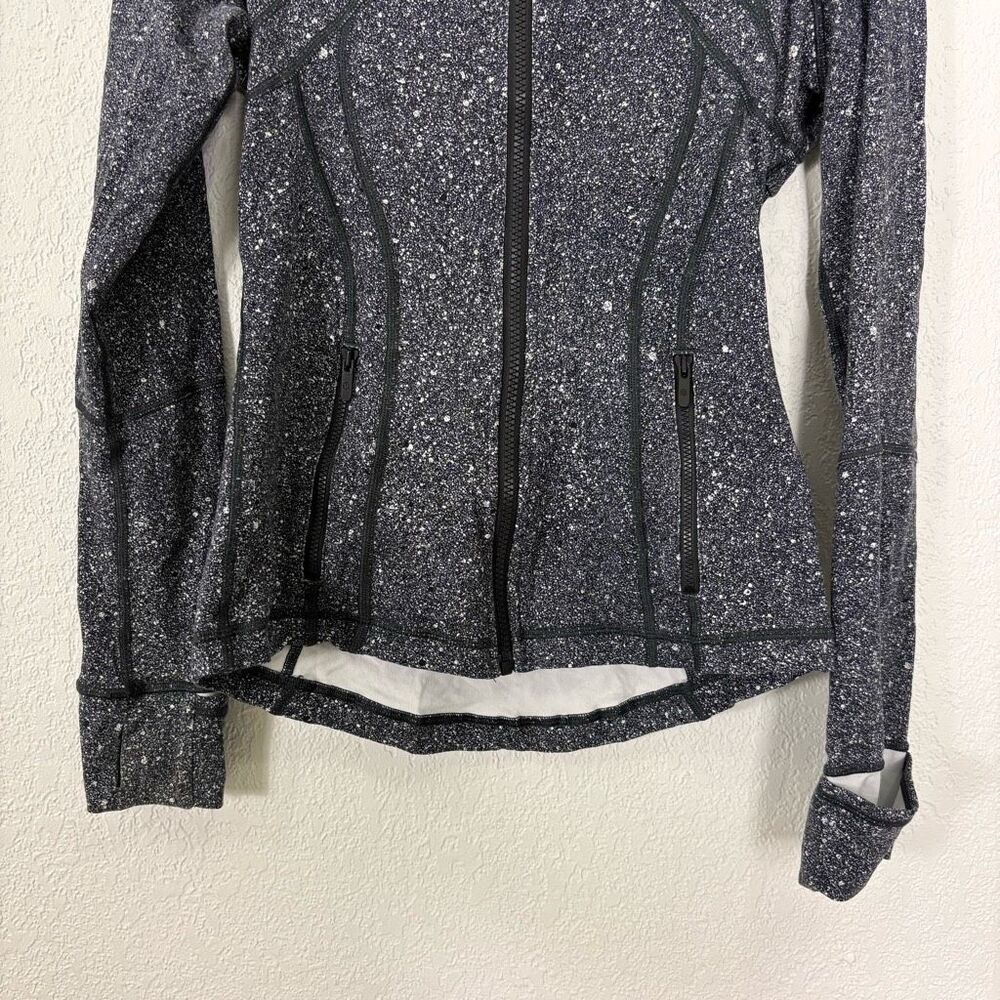 Lululemon Luminesce Splatter Define Jacket Black … - image 3